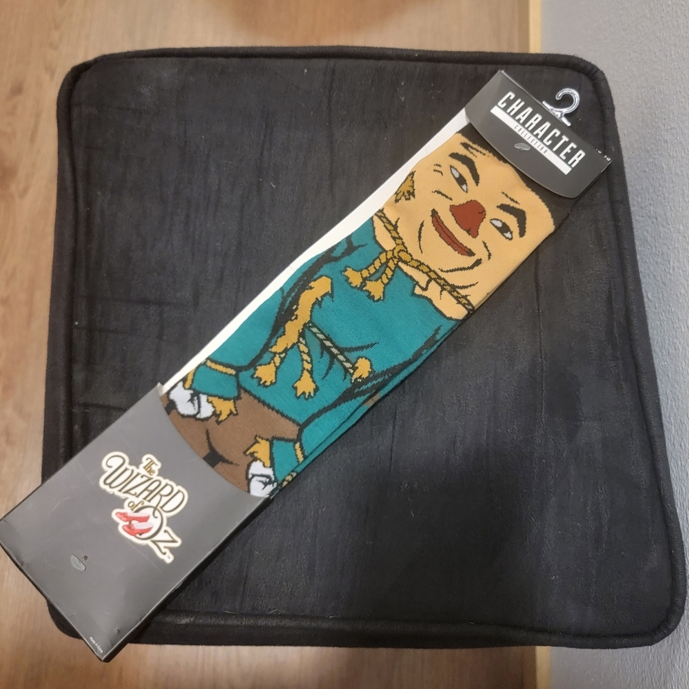Cute Men's Scarecrow socks Size 10-13